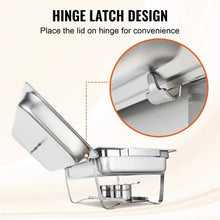 8 Qt Hotel Pans Stainless Steel Table Pan For Catering Storage Food DT-C1016 (Pack of 6)