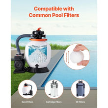 Pool Filter Balls 4.6 lbs – Reusable Polyester Replacement for Sand Filters (White)