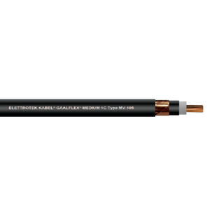 3/0 AWG 1C Bare Copper Unshielded EPR PVC 5KV 100% Gaalflex Type MV-105 Cable