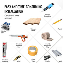 7.9 x 94.5 In Wood Slat Acoustic Panels for Modern Interior for Noise Reduction Silver Wood