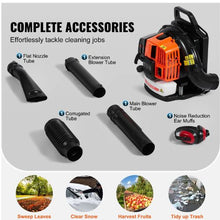 Commercial Backpack Leaf Blower 63CC 1.89L Fuel Tank