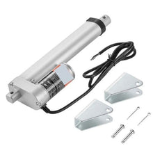 12V Linear Actuator 6-Inch 220 LBS (1000N) 0.55 in/s IP54 Mounting Bracket