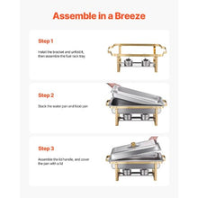 8-Qt Deep Commercial Table Pan For Catering Storage Food HZ-433B (Pack of 4)