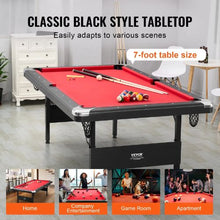 7ft Space-Saving Foldable Pool Table for Kids & Adults