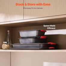 Carbon Steel Cookware Set for Baking Cookie Cake Muffin Bread (6 Pieces)