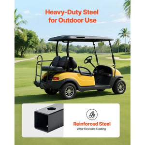 Golf Cart Rear Seat Grab Bar for Most Golf Carts with Metal Footplates MX24-111