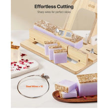 Soap Cutter 0-2 Inch Adjustable Thickness Wood Soap Slicer Stainless Steel Wire Extra Wires