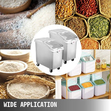 21 Gal X 2  Ingredient Storage Container For  Kitchen F21-2X (Pack of 2)