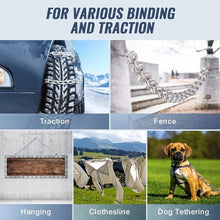 100 ft Proof Coil Chain for Towing Hanging Camping Pet Towing