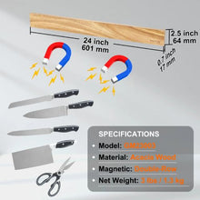 24 Inch Magnetic Knife Holde Multifunctional Storage Knife Bar for Kitchen GM23003