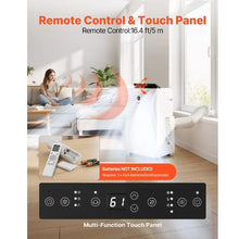14,000 BTU Portable Air Conditioner - 4-in-1 AC Unit with Remote 24H Timer & Sleep Mode
