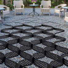 4 in Gravel Grid Permeable Grass and Ground Stabilizer for Driveways RV Parking Slopes (17.06 x 8.86 FT)