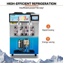 2 x 12L Commercial Slushy Machine for Party Cafes Restaurants Bars Home