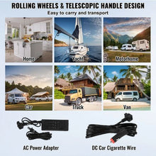 12V 58L Car Refrigerator – Dual Zone Freezer -4℉ to 68℉ Adjustable for Home Outdoor Camping RV & Car Use