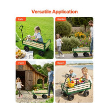 39" Toddler Utility Wagon with All-Terrain Tires for Kids