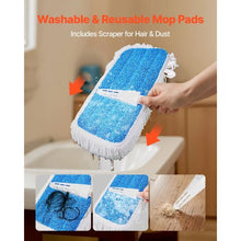 3-in-1 Spray Mop for Dry & Wet Cleaning with Microfiber Pads & Refillable Tank