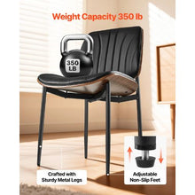 Modern Dining Room Accent Chairs for Dining Tables Space-Saving Kitchen Tablefor (Set of 2)