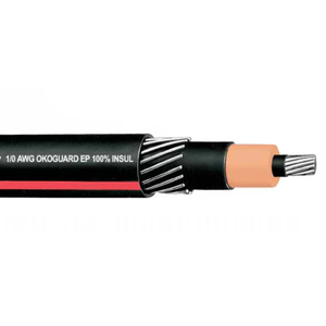 Okoguard Strand Aluminum Shield Neutral EPR Concentric BC PE URO-J 15KV URD Cable