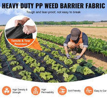 4 x 250' Ft Heavy Duty Woven PP Weed Control Mat Weed Barrier Landscape Fabric 1.2*76.2-170