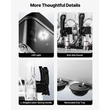 3x15 L Commercial Frozen Drink Maker 180 Cups Stainless Steel for Home Party Restaurants Cafe Bars
