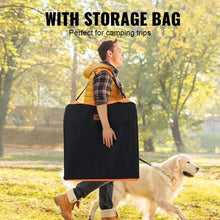 Dog Playpen 8-Panel 24" Foldable Metal Fence with Door Bag & Pad