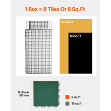 12.4 X 12.4 In PP+PVC Puzzle Floor Tiles for  Gym Floor and  Dance Enthusiasts Training Mat HJP24110-83