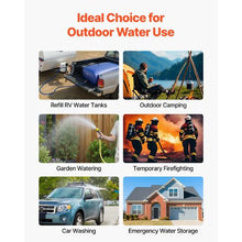 142.7 Gallon Collapsible Water Storage Bladde Leakproof 1000D PVC Water Tank for Camping RV Garden & Emergency Use (Blue)
