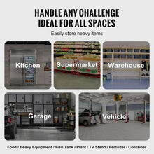 36 In Aluminum Dunnage Rack 1000 lbs Capacity – All-Welded for Restaurants Kitchens and Garages (Assembled Type)