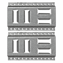 8" Fast-Track E-Track Horizontal Vertical Logistic Tie-Down for Pickups Trucks Trailers SLAET08G2 (Pack of 2)