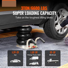 6600 lbs Triple Bag Air Jack for Cars Garages Repair ZG-G2