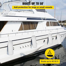 10" x 28"  Boat Bumpers for Docking Inflatable Ribbed Fender BF10X28