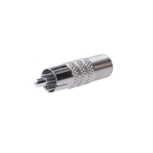 F Female to RCA Male Adapter 900061 (Pack Of 300)
