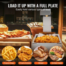 750W Commercial French Fry Warmer with Heat Lamp