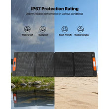 2400W Portable Power Station Solar Generator with 2 x 200W Foldable Panels 2160Wh Expandable LiFePO4 Battery 10 Output Ports for Home Camping RV