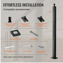 36" Stainless Steel Cable Support Post No Pre-Drilled Holes