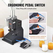 Pneumatic Liquid Filling Machine 5–50ml Stainless Steel Filler with Foot Pedal