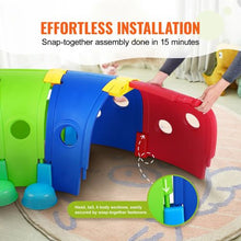 Kids Caterpillar Climbing & Crawl Tunnel – Multicolor for Kids