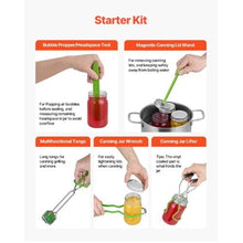 9-Piece Canning Kit Stainless Steel Water Bath Set with Pot Rack Funnel Tongs & Jar Lifter