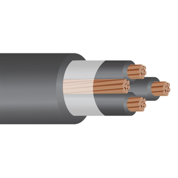 250' 1-1-1-3 SER Copper Service Entrance Cable