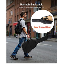 41 Inch Cutaway Acoustic Guitar Bundle with Gig Bag Tuner Capo & Accessories (Natural)