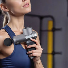 Mini Massage Gun 5 Speeds 6 Massage Heads 7.4V 2500mAh Battery Muscle Relaxation