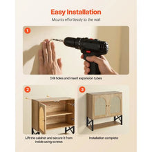 Bathroom Wall Cabinet with 2 Doors Adjustable Shelf Over-the-Toilet Storage Wall-Mounted Organizer for Laundry Kitchen Restroom