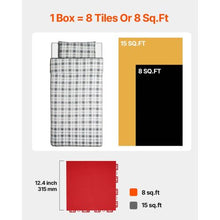 12.4 X 12.4 In PP+PVC Puzzle Floor Tiles for  Gym Floor and  Dance Enthusiasts Training Mat HJP24110-822