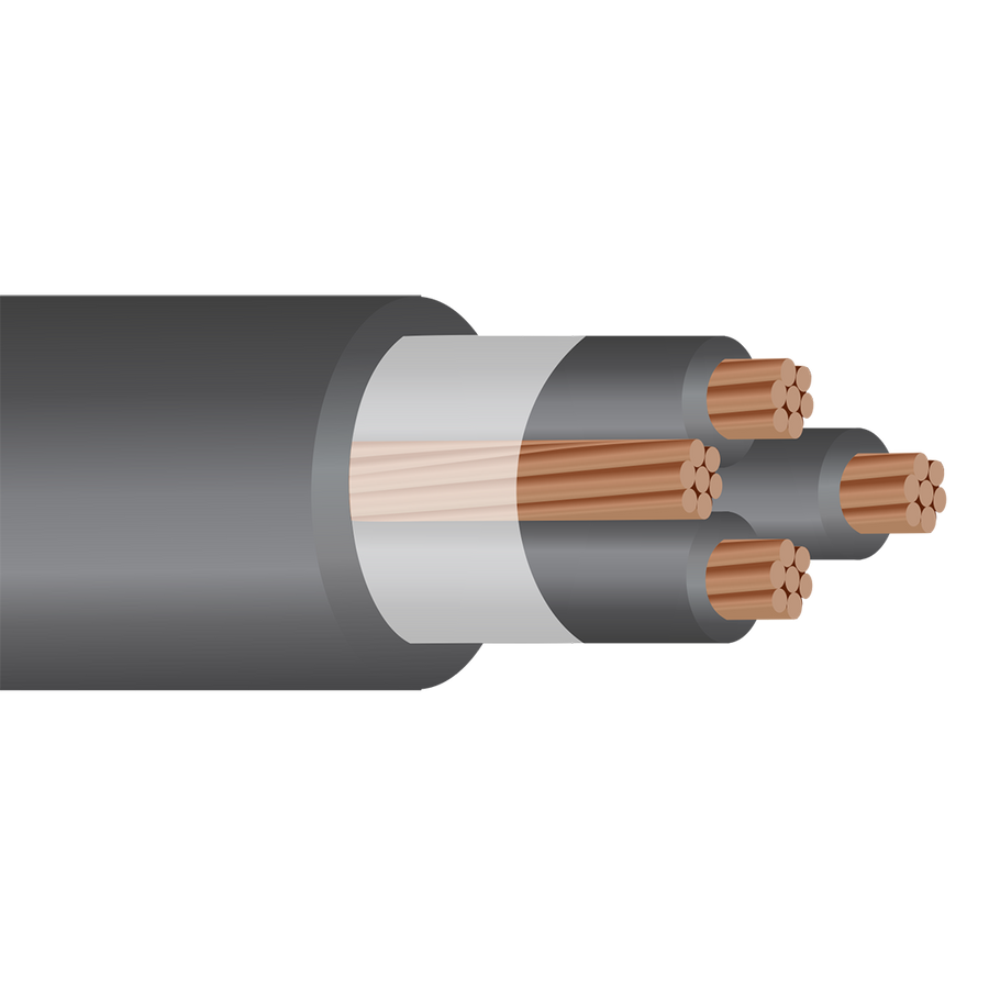 500' 1-1-1-3 SER Copper Service Entrance Cable