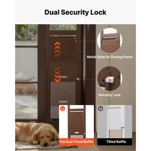 75-81 In Dog Door for Sliding Glass Door Adjustable Height  for Renters