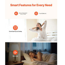 Smart Curtain Opener App & Remote Hub Included Alexa/Google Compatible U/I Rails