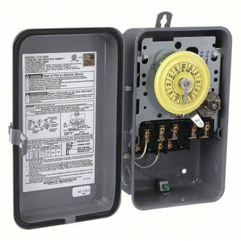 208 to 277V AC 40Amp Steel Electromechanical Timer T1472BR