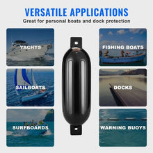 5.5 In Boat Bumpers for Docking Inflatable Ribbed Fender