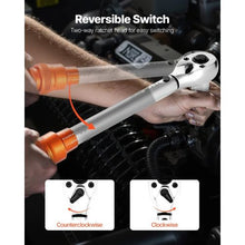 3/8 In Adjustable Torque Wrench Set with Adapters Extension HG-386025