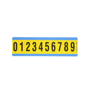 Vinyl Cloth Numbers PCL200-0-9